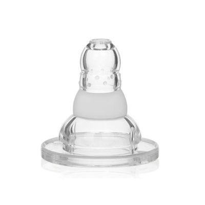 Entrerrosca lenta estándar libre del silicón del bebé del flujo de BPA