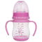 Botella de alimentación ancha anti del bebé de los PP del silicón del cuello de la caída 6oz 160ml