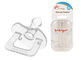Bebé líquido transparente libre Soother del silicón de BPA ISO