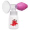 Bomba de lactancia manual libre del látex BPA de los PP con la botella