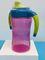 9 meses 7 taza libre fácil de Sippy del bebé del apretón BPA de la onza 260ml