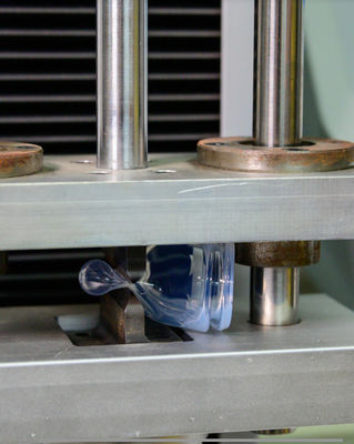 Comedor de silicona para bebés redondo / plano con logotipo personalizado