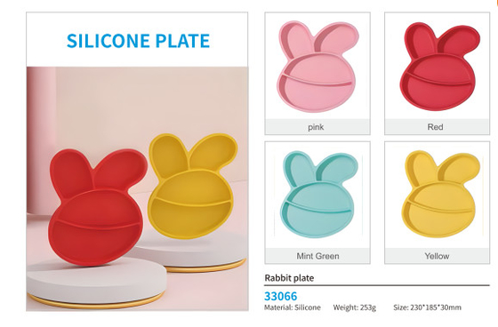 Placas de silicona y cuencos para bebés