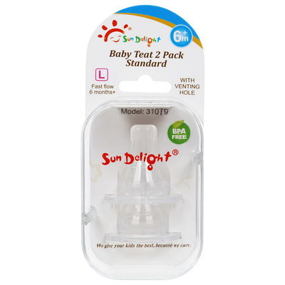 Entrerrosca líquida estándar del silicón del bebé de la goma de silicona del FDA