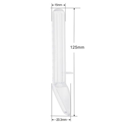 Cuchara cómoda de la medicina del bebé de 110℃ PP FDA