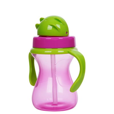 El bebé libre del doble manija BPA 6oz 190ml cargó a Straw Cup