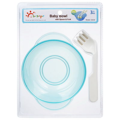 Cuencos de alimentación y cucharas del ISO PP del polipropileno del bebé seguro del PVC