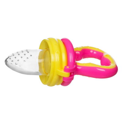 FDA blanco silicón no pegajoso Teether del bebé de 6 meses