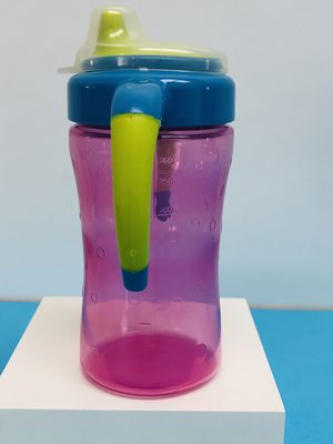 9 meses 7 taza libre fácil de Sippy del bebé del apretón BPA de la onza 260ml