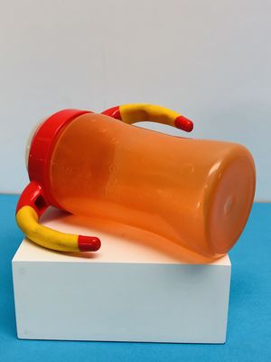 De BPA derramamiento libremente no 9 meses taza de Sippy del bebé del niño de 7 onzas