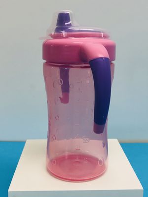 Princesa Pink de 2 cuentas 9 meses taza de Sippy del entrenamiento de 9 onzas