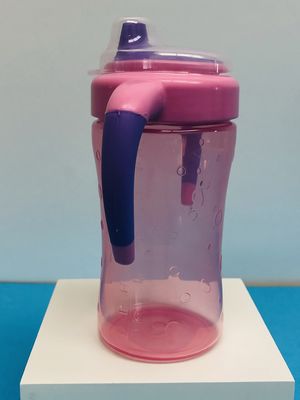 Princesa Pink de 2 cuentas 9 meses taza de Sippy del entrenamiento de 9 onzas