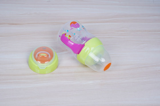 No derrame 2 de 1 meses libre de BPA 6 taza de Sippy del bebé de 6 onzas