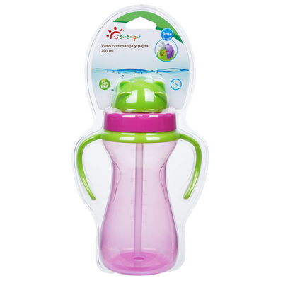 Taza libre flexible suave de Sippy del bebé de BPA 9oz 290ml