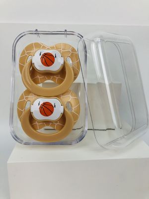 2pcs 0-6 meses de bebé líquido Soother del silicón