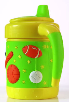 Canalón cargado bebé de la TPE del OEM 6oz 160ml Straw Cup Soft