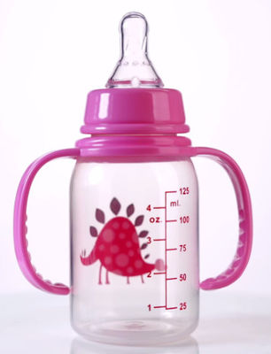 Manija estándar de los biberones dos del polipropileno de 4oz 125ml