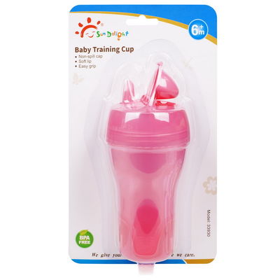 6oz 180ml no derraman la taza segura libre de Sippy de 6 meses de BPA